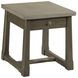 Torres Gray Square End Table
