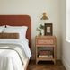 Kora Terracotta 1 Drawer Open Nightstand