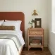 Kora Terracotta 1 Drawer Open Nightstand