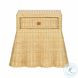 Pentra Natural Rattan 1 Drawer Nightstand