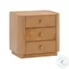 Abigail Natural Acacia Nightstand