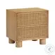 Miles Natural 2 Drawer Nightstand