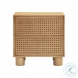 Miles Natural 2 Drawer Nightstand