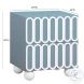 Tori Motif Blue Nightstand