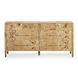 Brandyss Natural Burl 7 Drawer Dresser