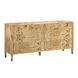 Brandyss Natural Burl 7 Drawer Dresser