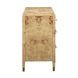 Brandyss Natural Burl 7 Drawer Dresser