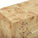 Brandyss Natural Burl 7 Drawer Dresser