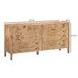 Brandyss Honey Burl 7 Drawer Dresser