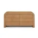 Hump Natural 6 Drawer Dresser