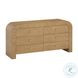 Hump Natural 6 Drawer Dresser