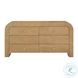Hump Natural 6 Drawer Dresser