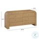 Hump Natural 6 Drawer Dresser