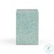 Derry Blue Capiz Shell 1 Shelve Nightstand