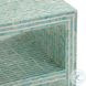 Derry Blue Capiz Shell 1 Shelve Nightstand