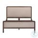 Hella Taupe Velvet Queen Upholstered Bed