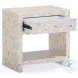 Piara Natural Mother of Pearl Inlaid Nightstand