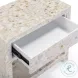 Piara Natural Mother of Pearl Inlaid Nightstand