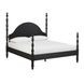 Rosalie Black King Poster Bed