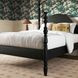 Rosalie Black King Poster Bed