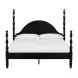 Rosalie Black King Poster Bed
