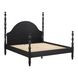 Rosalie Black King Poster Bed