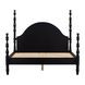Rosalie Black King Poster Bed