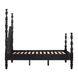 Rosalie Black King Poster Bed