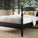 Rosalie Black Queen Poster Bed