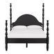 Rosalie Black Queen Poster Bed