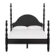 Rosalie Black Queen Poster Bed