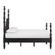 Rosalie Black Queen Poster Bed