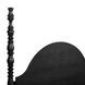 Rosalie Black Queen Poster Bed