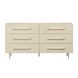 Trident Taupe 6 Drawer Dresser