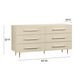 Trident Taupe 6 Drawer Dresser
