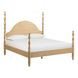 Rosalie Natural King Poster Bed