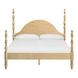 Rosalie Natural King Poster Bed