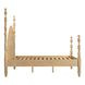 Rosalie Natural King Poster Bed