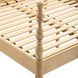Rosalie Natural King Poster Bed