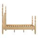 Rosalie Natural Queen Poster Bed