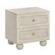 Grappa Whitewashed 2 Drawer Nightstand