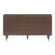 Sierra Dark Chocolate Brown 6 Drawer Dresser