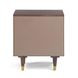 Sierra Dark Chocolate Brown 2 Drawer Nightstand