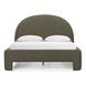 Orphea Kale Green Performance Fabric Upholstered Panel Bedroom Set