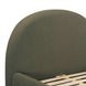 Orphea Kale Green Performance Fabric Queen Upholstered Panel Bed