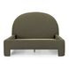Orphea Kale Green Performance Fabric Upholstered Panel Bedroom Set