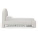 Orphea Off White Performance Fabric Queen Upholstered Panel Bed