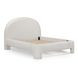 Orphea Off White Performance Fabric Upholstered Panel Bedroom Set