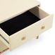 Pesce Cream and Gold 2 Drawer Nightstand