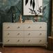 Pesce Cream 6 Drawer Dresser